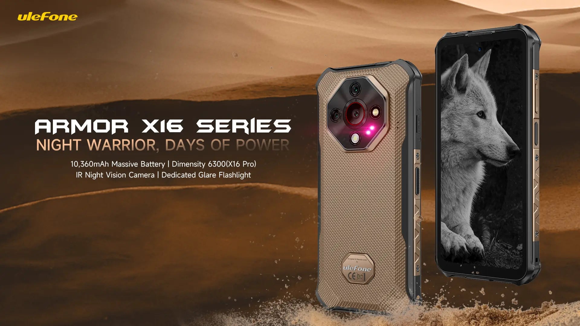 Ulefone Armor X16 Series: Biggest Battery of Armor X Family