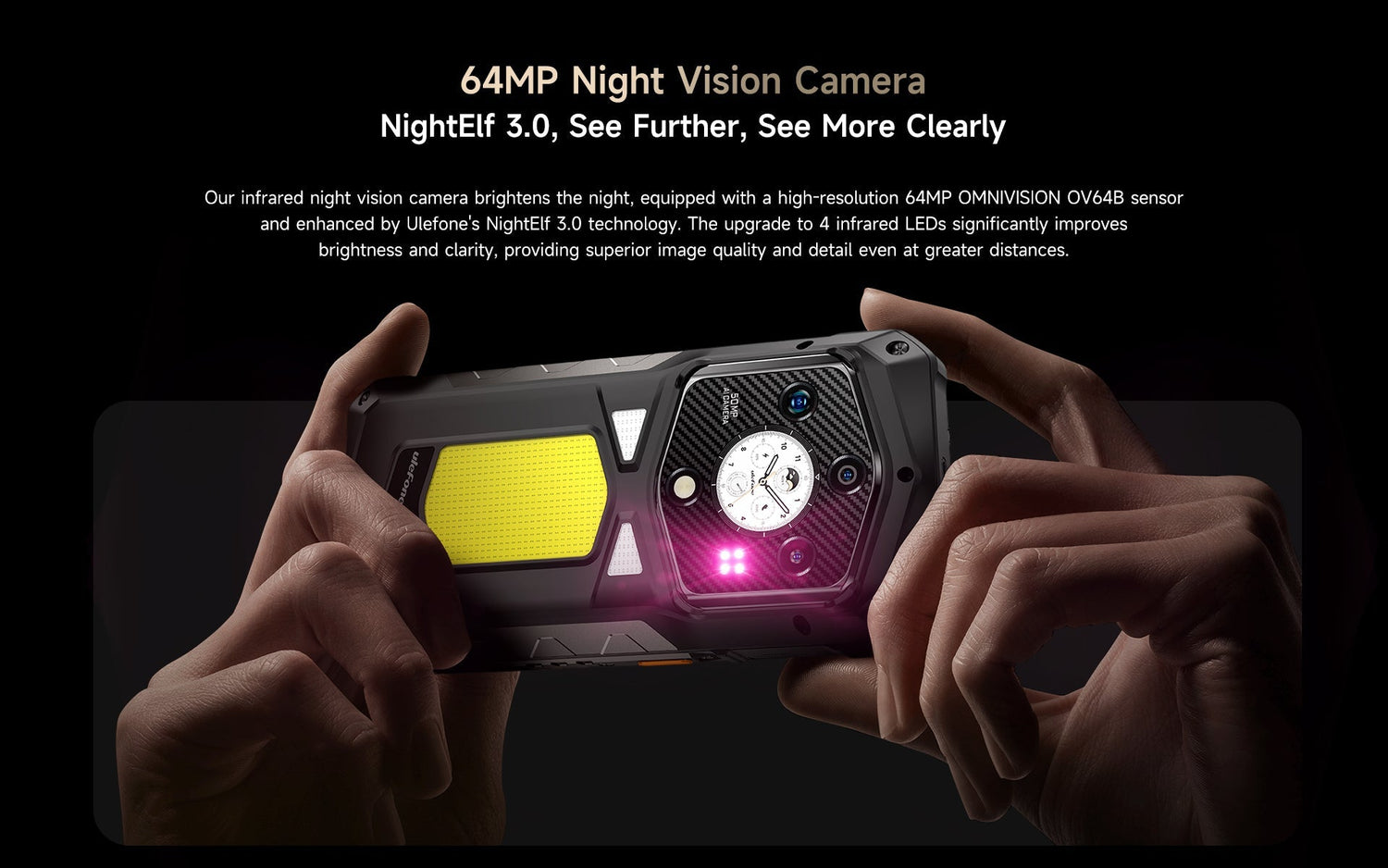 See in the Dark: Unveiling the Power of Ulefone's Night Vision Camera