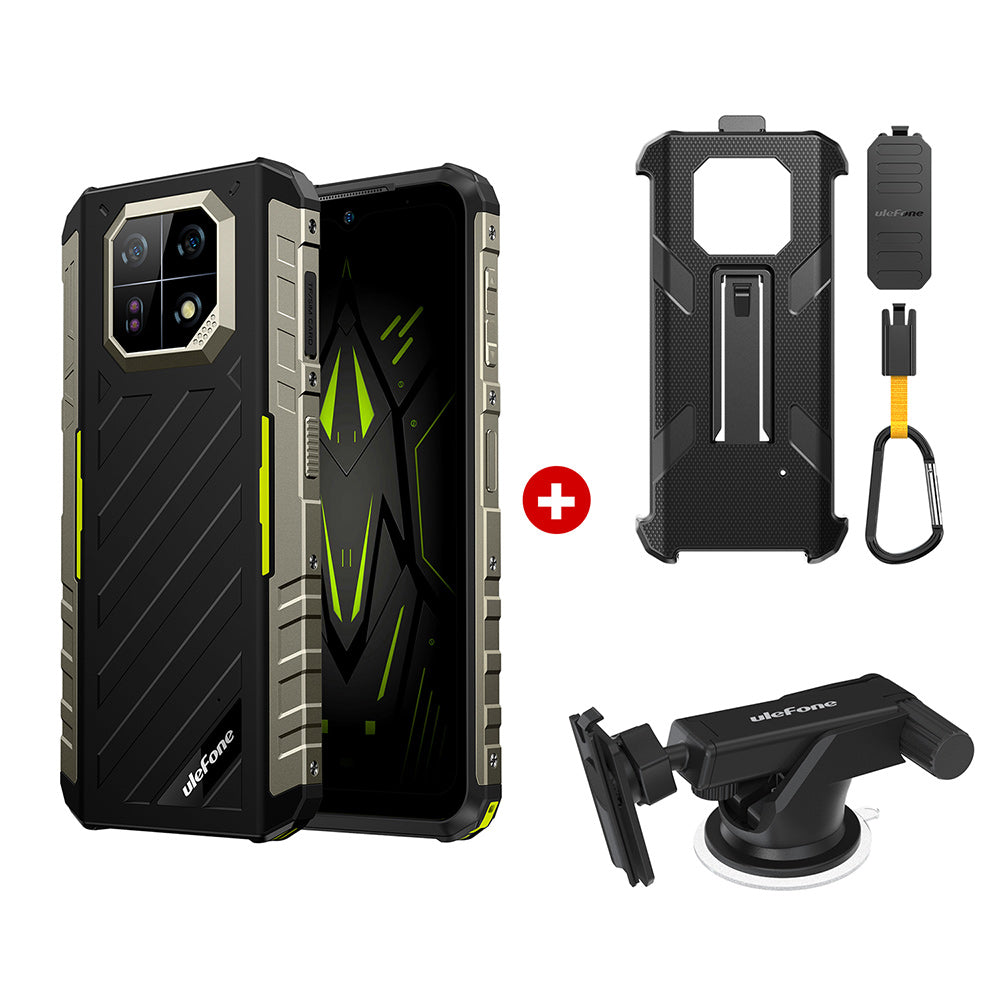 Rugged Armor 22 Phone with Armor Case, Armor Mount