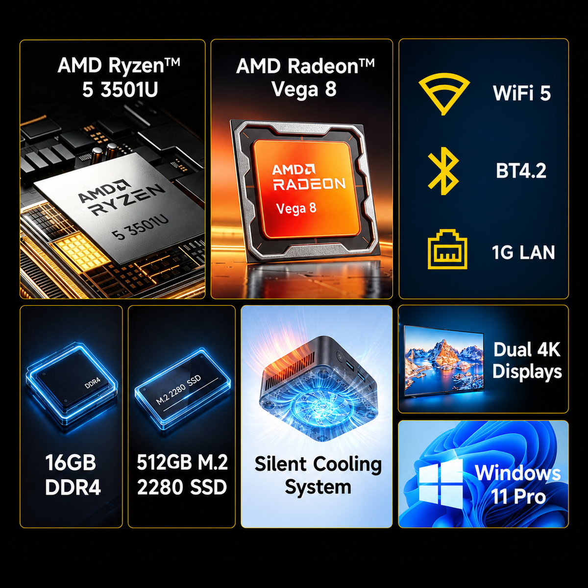 Mini PC Atom 4