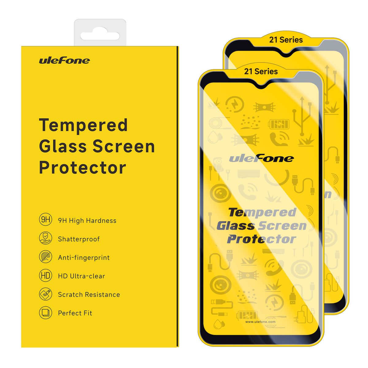 Tempered Glass Screen Protector for Armor / Armor X / RugKing Series