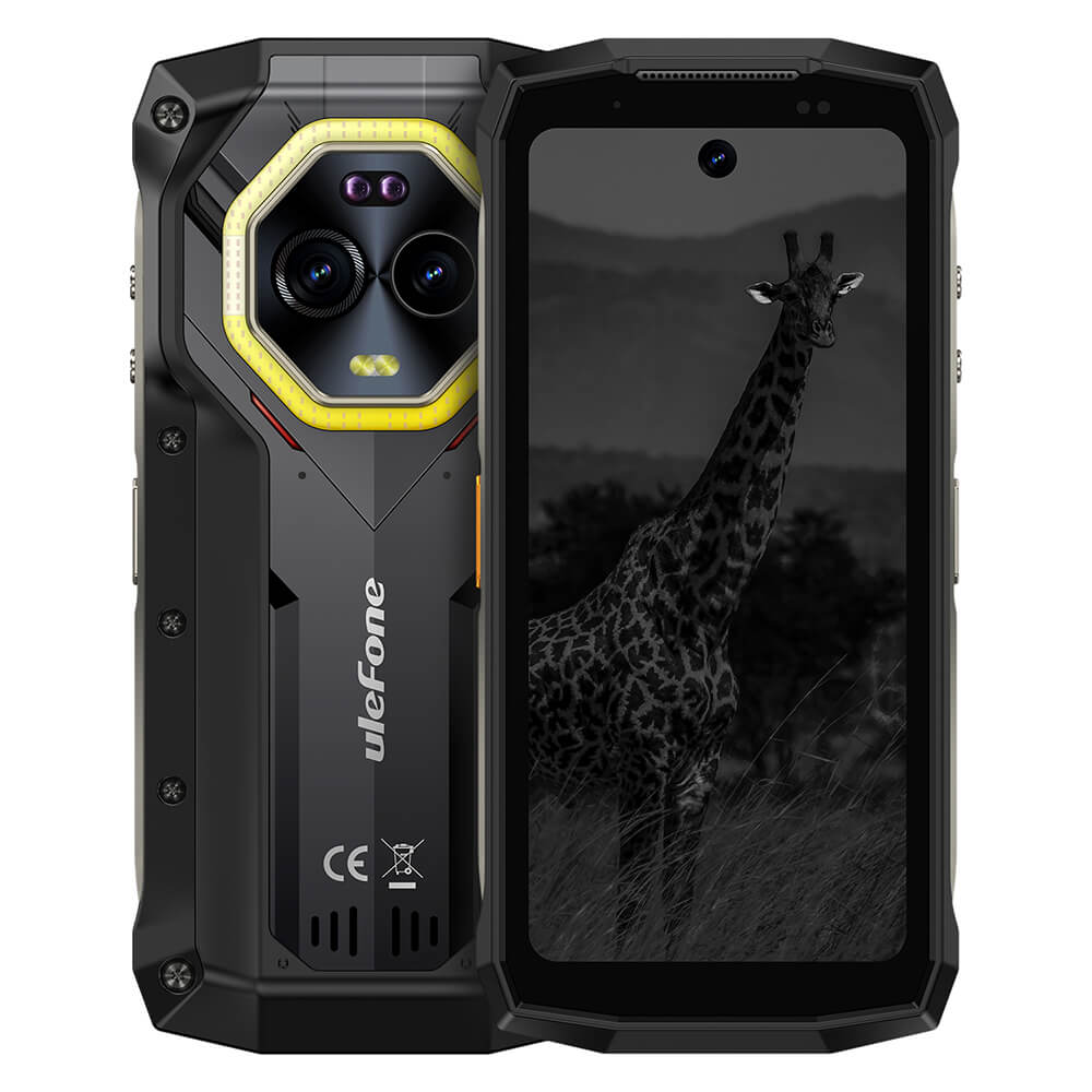 Rugged Small Smartphone Armor Mini 20 Pro, 64MP Night Vision Camera, 6200mAh Large Battery.