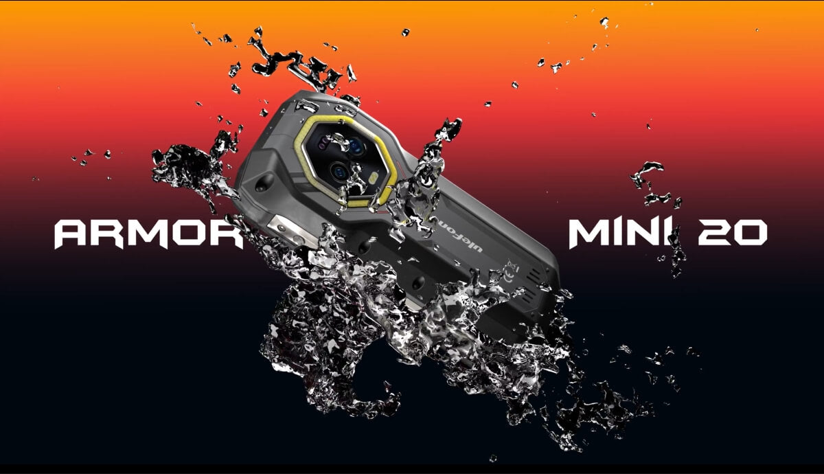 small rugged phone Ulefone Armor Mini 20 Night vision rugged phone showcase video