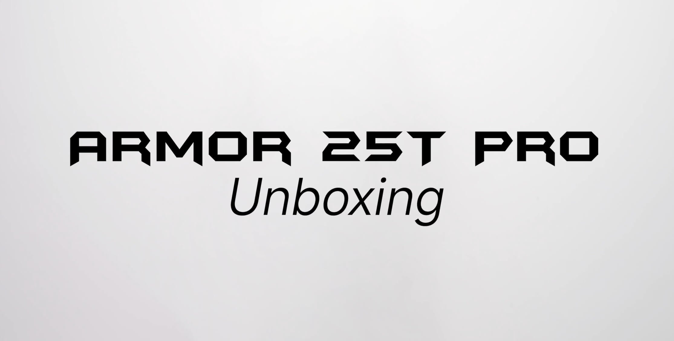 Ulefone Armor 25T Pro Rugged Cell Phones Unboxing Video