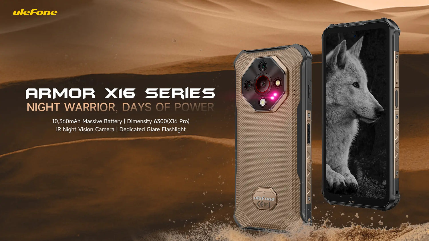 Ulefone Armor X16 Series: Biggest Battery of Armor X Family