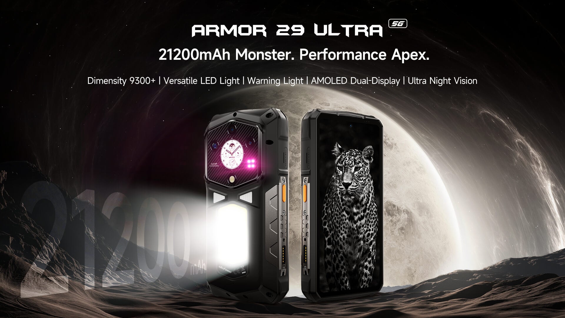 Ulefone Unveils Armor 29 Ultra: the Most Powerful Flagship with Monster 21,200mAh Battery