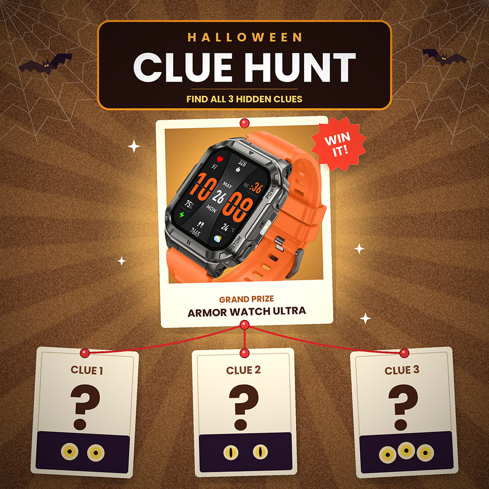 HALLOWEEN CLUE HUNT🎃