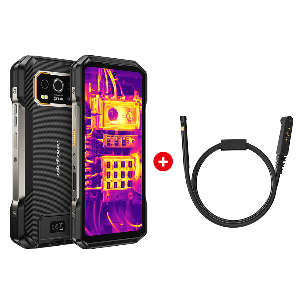 Most Durable Phone Armor 27T Pro Black with uSmart E02