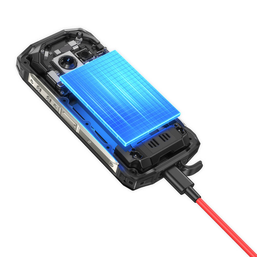 World's Smallest Rugged Phone with 33W fast charge and 15W wireless charging