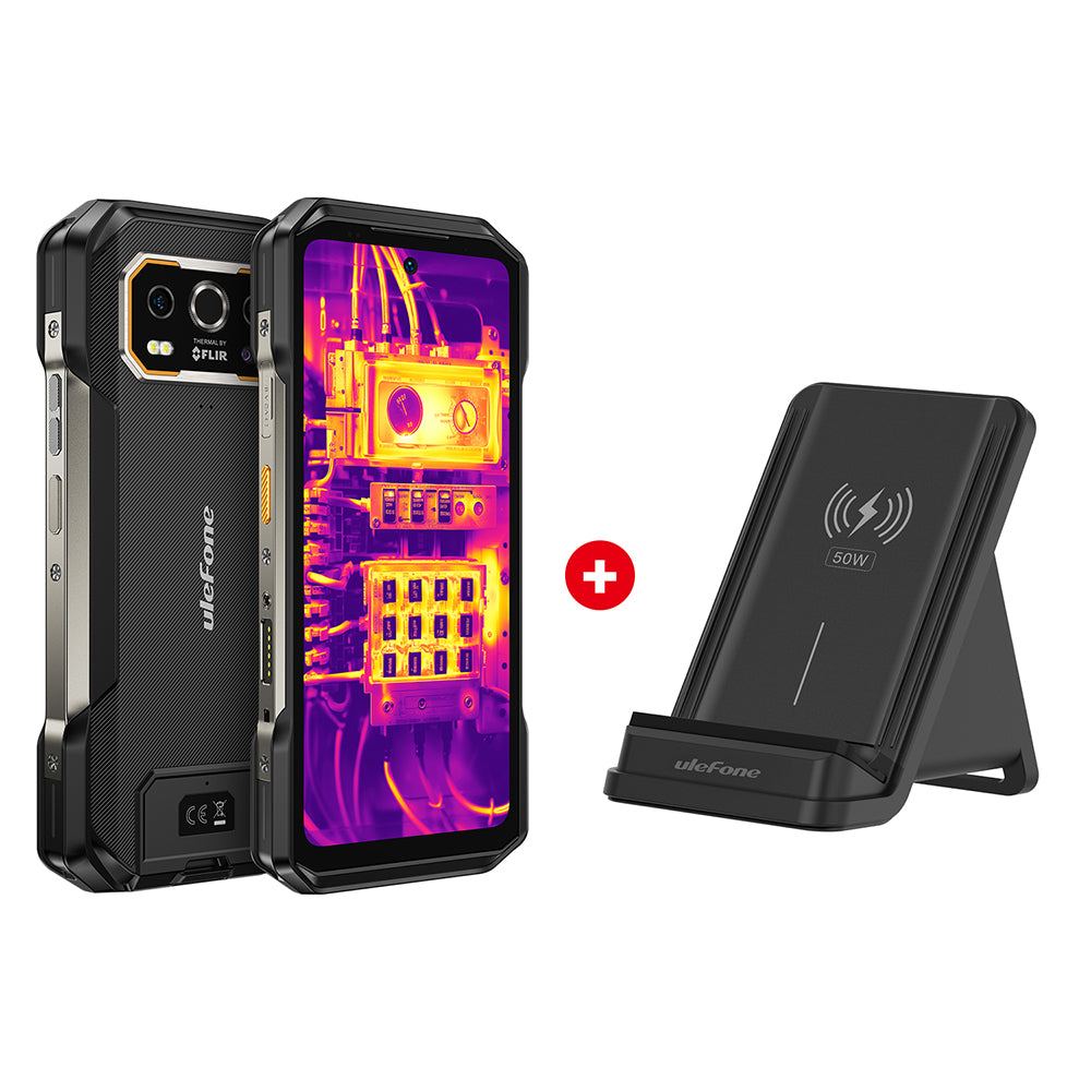 Armor 27T Pro Rugged Phone with 50W Wireless Charging Stand, More Convenient Charging