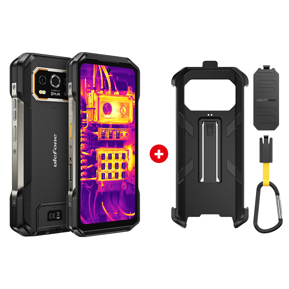 Ulefone Smartphone Rugged Armor 27T Pro Black with Specialized Armor Case