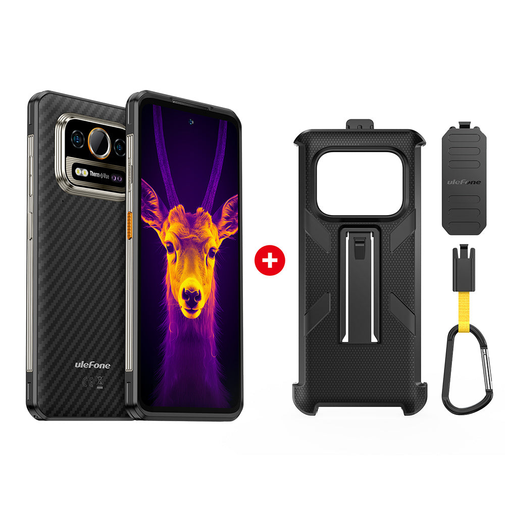 Ulefone Armor 25T Pro FrostBlack Tough Phone with Armor Case