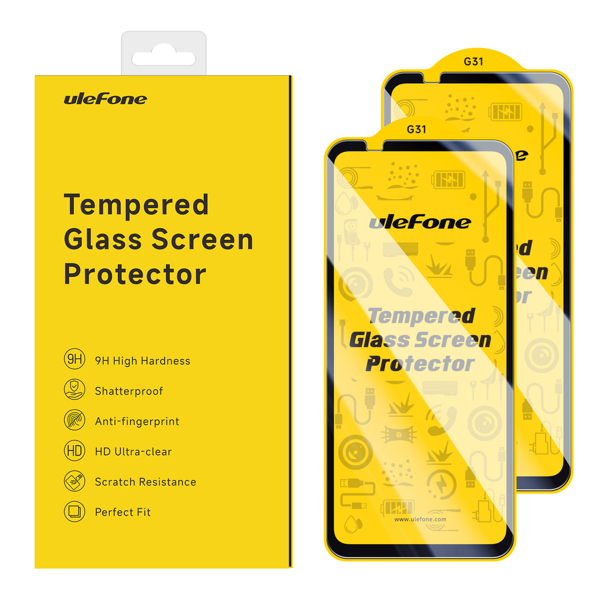 Ulefone Tempered Glass Screen Protector