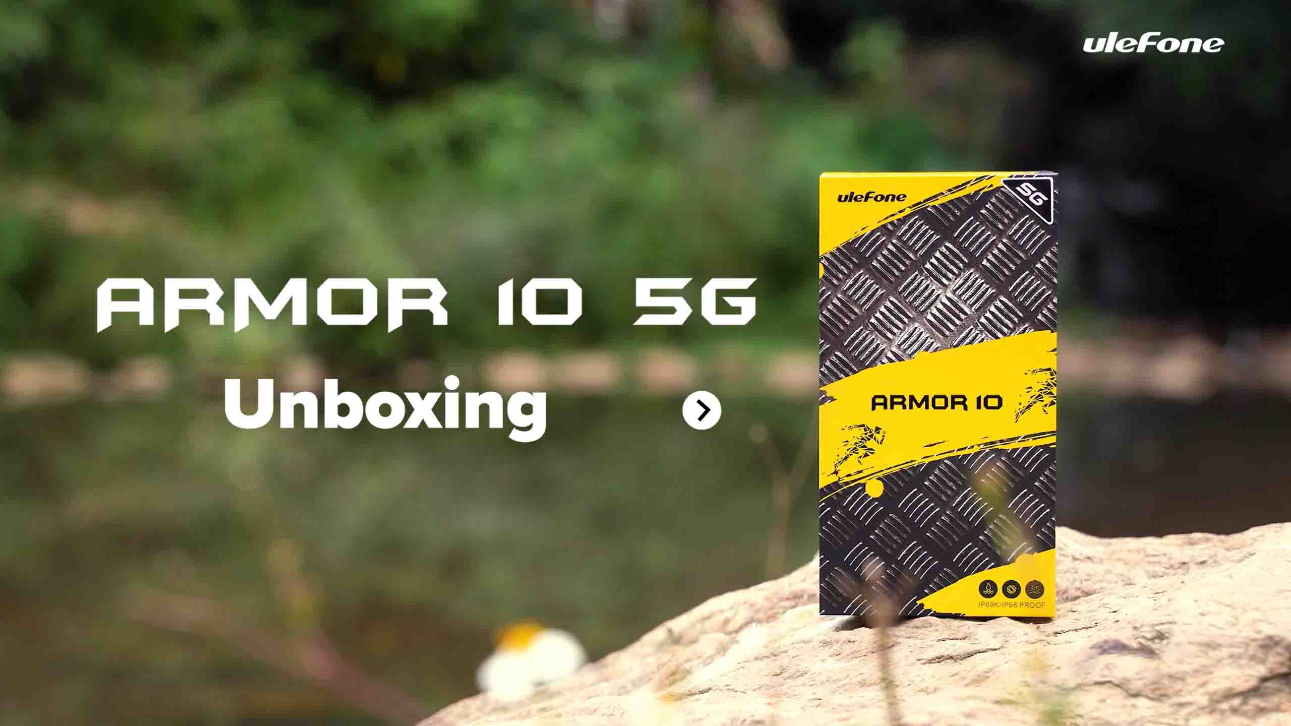 5G Rugged Phone Ulefone Armor 10 Unboxing Video