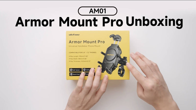 Ulefone Armor Mount Pro Unboxing Video Showcase