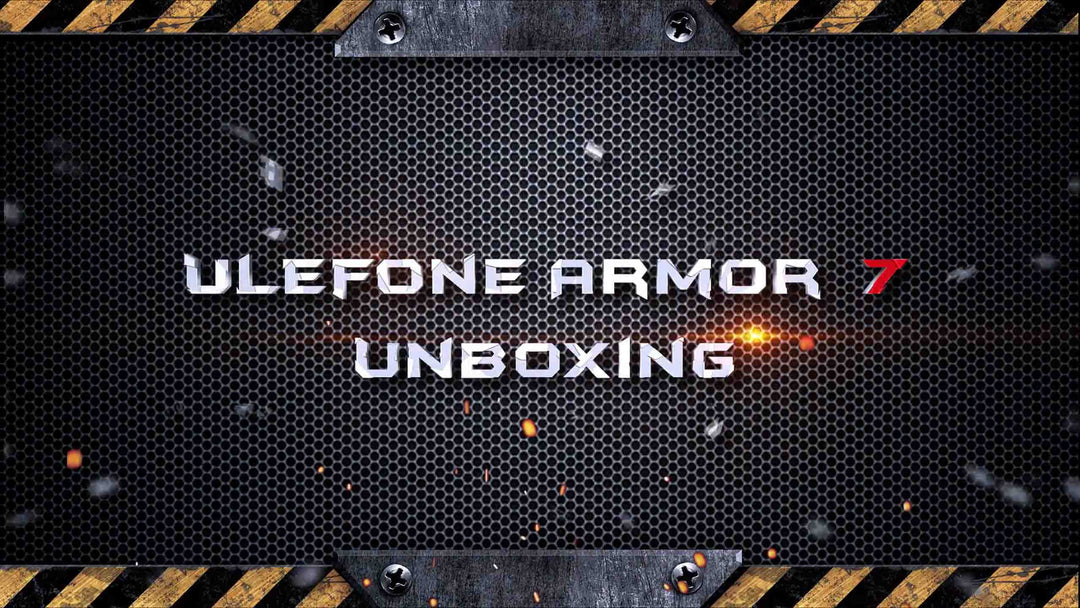 Ulefone Outdoor Waterproof phone Armor 7 Unboxing Video