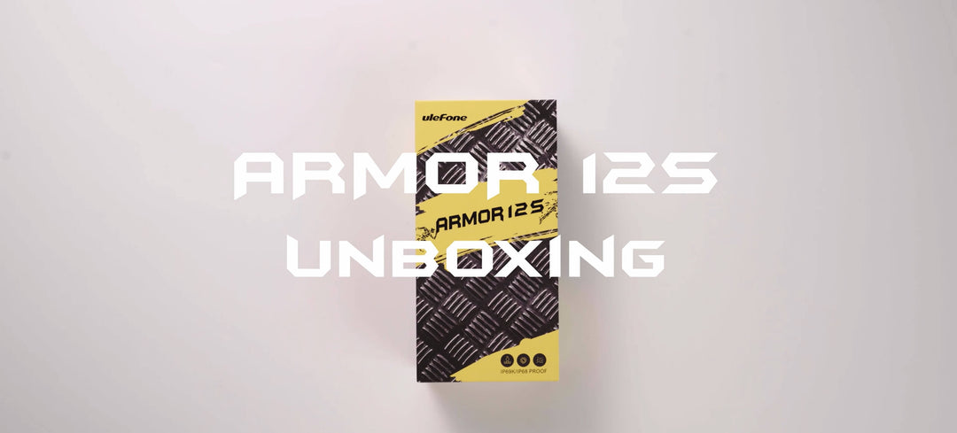 rugged phones Armor 12S unboxing video